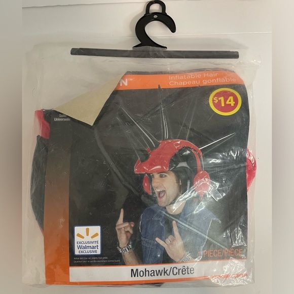 Halloween Inflatable Mohawk Hat - Picture 2 of 9